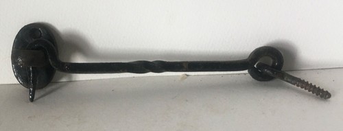 Antique wrought iron - iron, hook