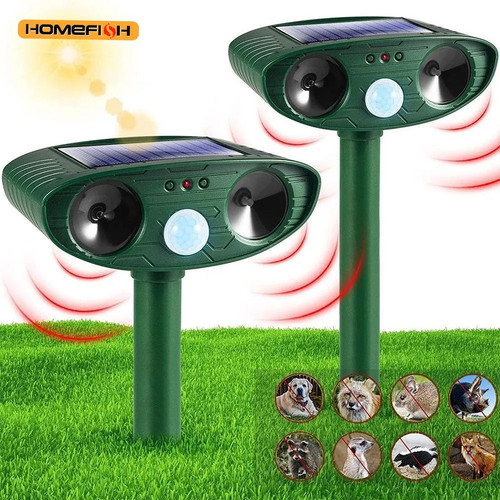 Solar ultrasonic cat dog - cat, &