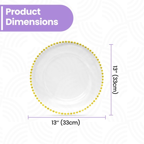 Charger plates round - plates,