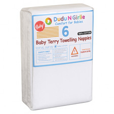 6x Terry Towelling Baby