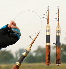 Telescopic Fishing Rods Spinning Casting Rod Carbon Fiber Rod Bass Ultra Light