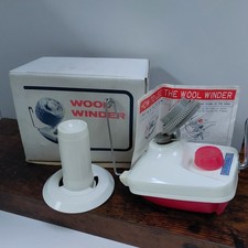 Royal Wool Winder With Integral Table Clamp in box + instructions
