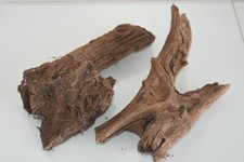 Real Aquarium Bog Wood 2 Large Pieces Roots Logs Driftwood For Aquariums BWLT6