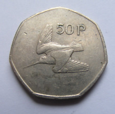 Ireland 1988 Irish Fifty Pence Coin Old 50p
