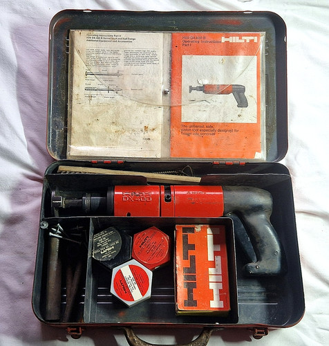 Hilti dx400 nail gun - dx400,