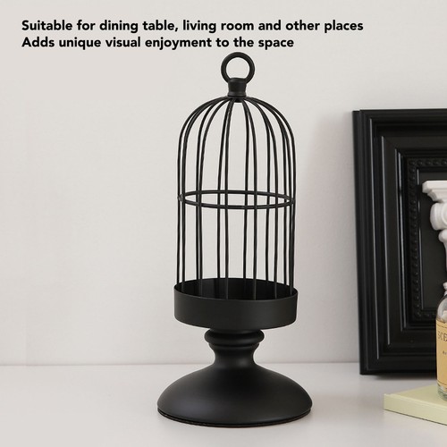 Abirdcage candle holder - candle,