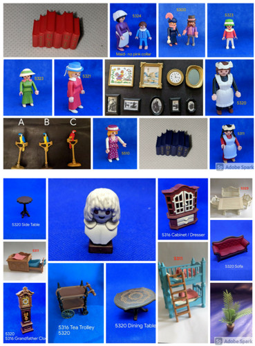 Playmobil victorian 5300 5301 - victorian,