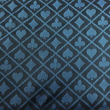 Blue Two Tone Suited Speed Cloth Poker Table Felt 100% Polyester 120x60 NEW
