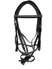 BLACK LEATHER ECONOMY BRIDLE