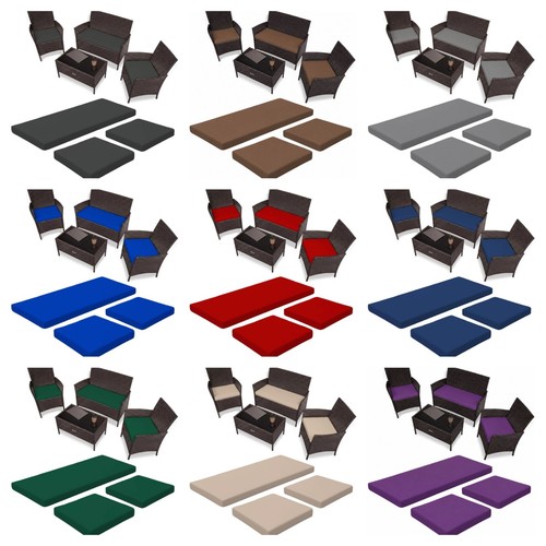 Rattan chair cushion - cushion, set