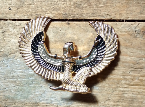 Large goddess isis winged - large,