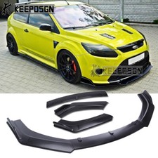 Matte Front Bumper Lip Spoiler
