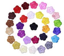 4 X  Small  Flowers Iron On