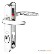 White Door Handle uPVC pas 24 Hoppe 92pz glazing set patio lever Tokyo security