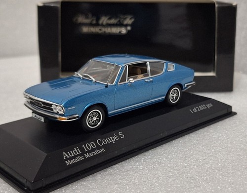 Audi 100 coupe 1969 blue - s,