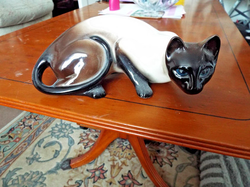 Siamese cat ornament - cat,