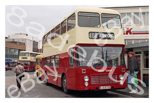 Bus photograph east kent bjg - bus,