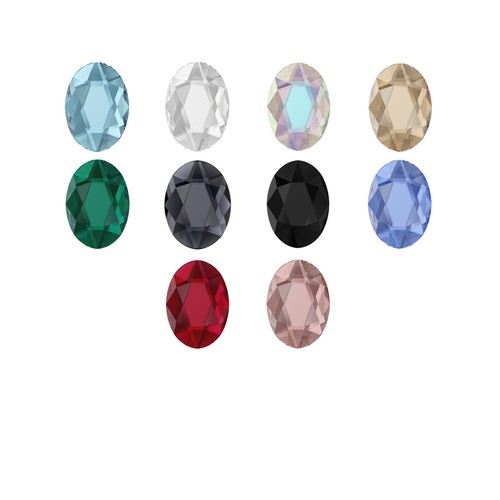 Swarovski crystals 2603 oval - crystals,