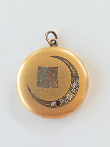 Antique victorian large gold - victorian,