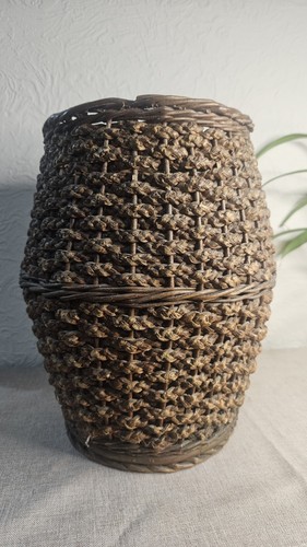 Vintage rattan woven wicker - rattan,