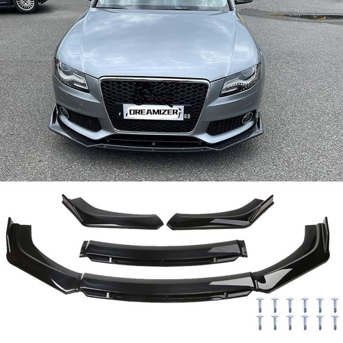 Gloss black front - bumper, lip