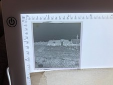 Vintage film negative NY NH & H Railroad alco 0509 Wareham MA