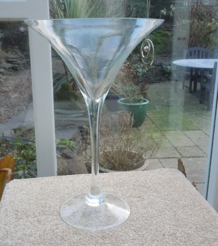 Vintage martini glass - vintage, vase