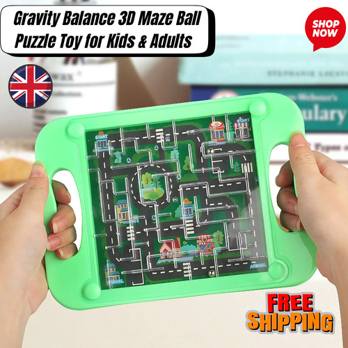 Gravity balance maze ball - gravity, 3d