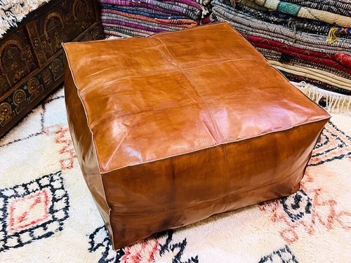 Moroccan genuine pouffe - genuine,
