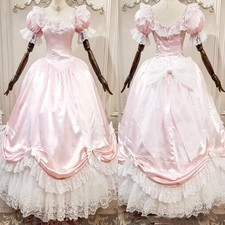 Pink Medieval Renaissance Prom