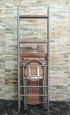 Folding Dining Table Drop Leaf Table and Chairs Space Saving Kitchen Furniture