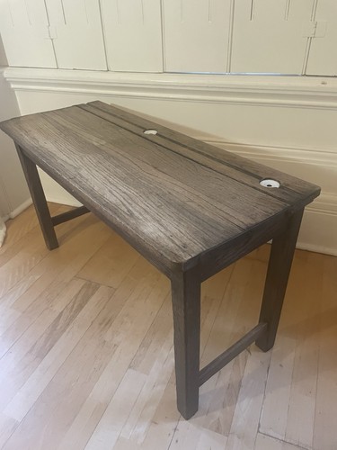 Vintage school desk with - ,,