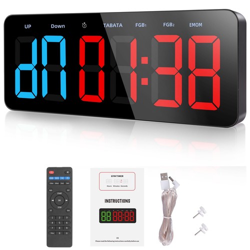 Gym timer clock large digital - clock,