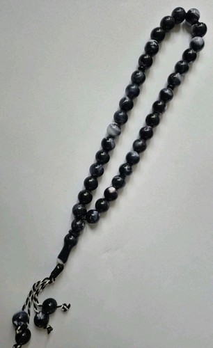 Quality tasbeeh faux marble - tasbeeh, 33