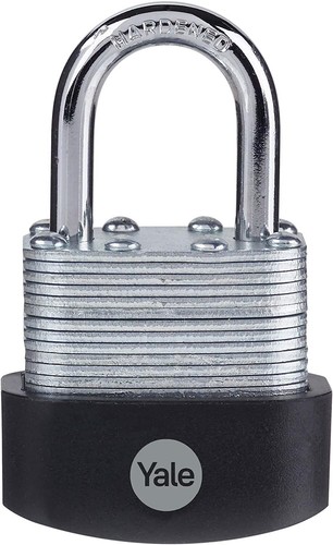 Yale laminated steel padlock - laminated,