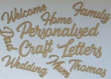 Personalised Script Letters