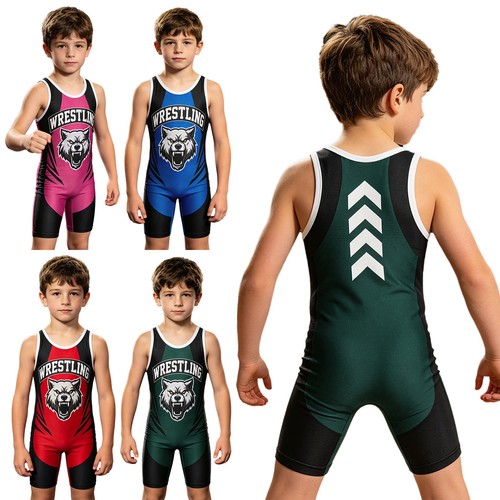 Kids boys bodysuit wrestling - bodysuit,