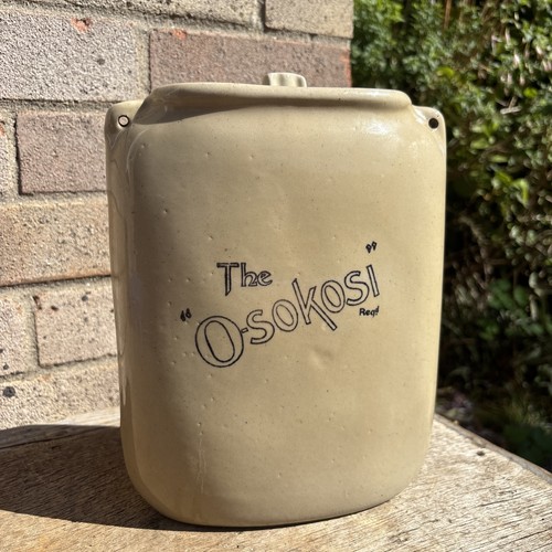 Vintage stoneware hot water - stoneware,