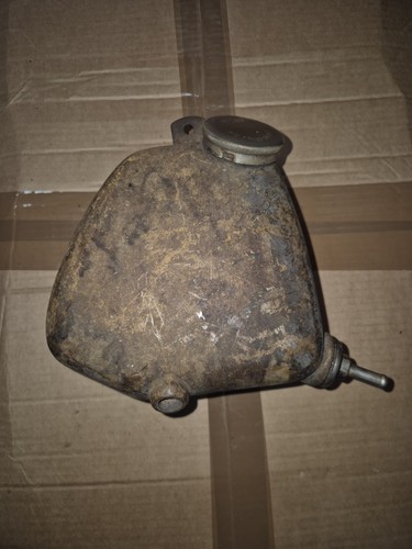 Vintage norton oil tank with - norton,