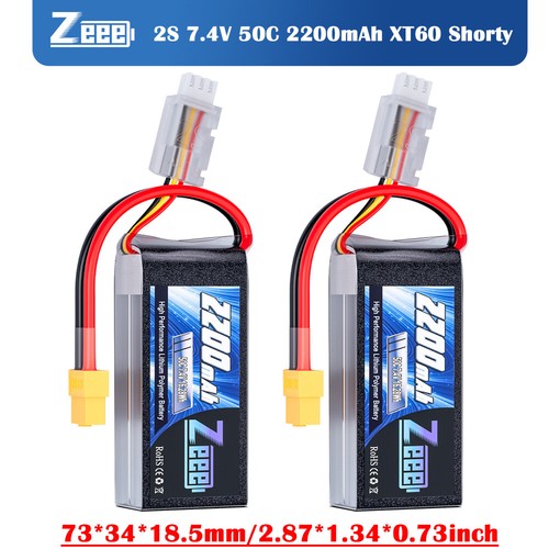 Zeee short 2200mah - 2x,