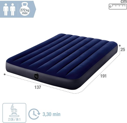 Intex double air - bed, mattress