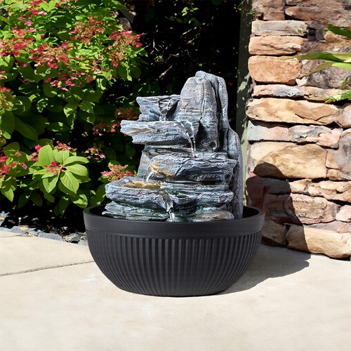Cascading bowls water - bowls, feature