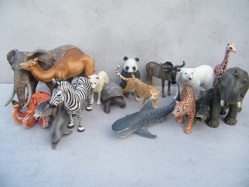 Schleich wild animal figures - wild,