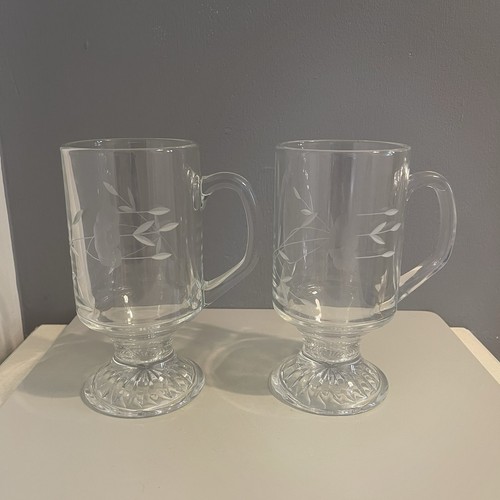 Vintage irish coffee glasses - vintage,