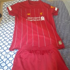 Liverpool FC 2019/2020 Home Shirt Boys 6/7 Years – New Balance Red Jersey – Exce
