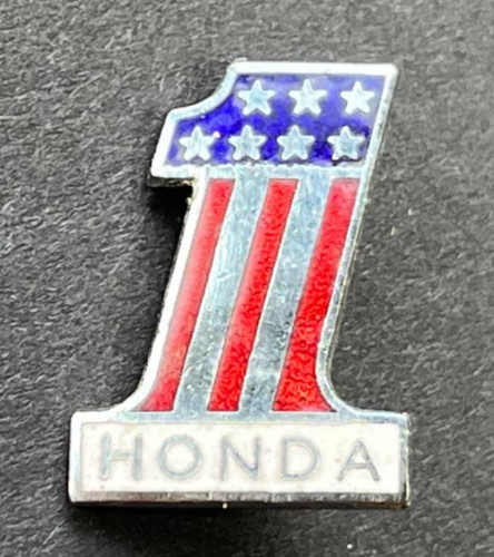 Motorcycle pin badge honda usa - badge,