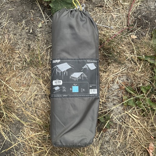 Decathlon quechua camping tarp - camping,