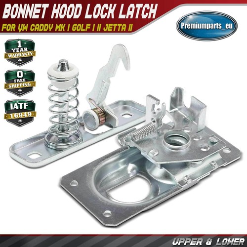 Bonnet hood upper lower - upper, lock