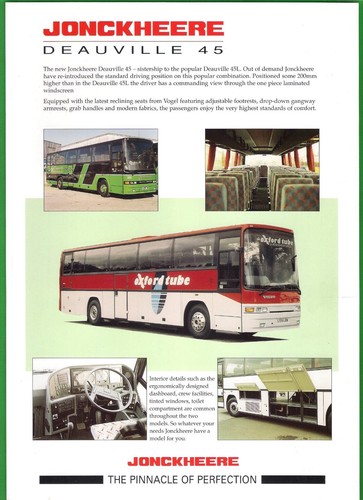 Jonckheere specification sheet - specification,