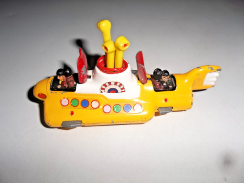 The beatles corgi - corgi, yellow